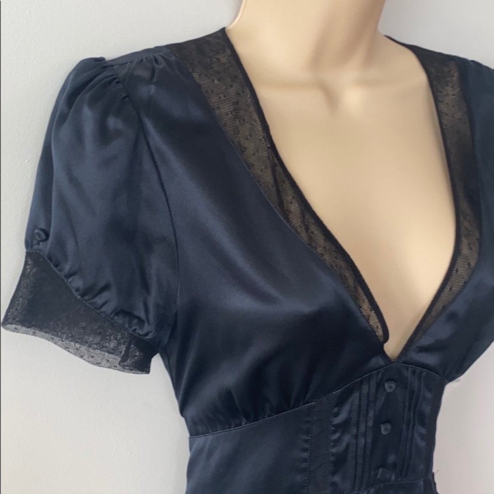 Vintage Marc Jacobs silk dress size 8 - Picture 4 of 9